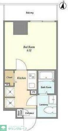 アルファコート立石3の物件間取画像